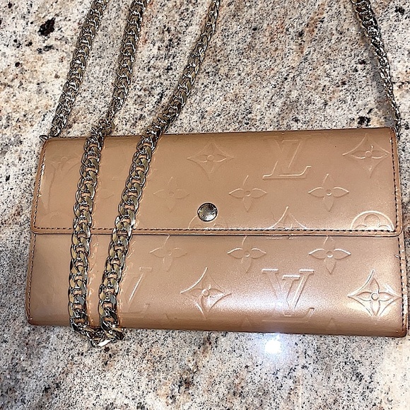 Louis Vuitton Vernis Monogram Long Wallet and unbranded chain - Picture 5 of 11